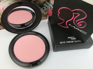 BARBIE LOVES MAC Pearl Blossom Beauty Powder Brand New in Box Pink 