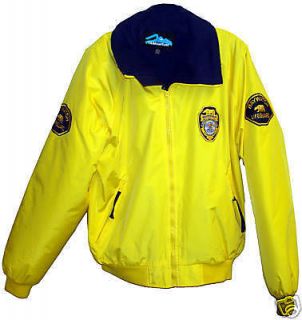 baywatch exclusive official patches jacket yellow