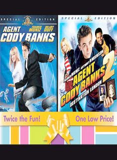 Agent Cody Banks Agent Cody Banks 2 DVD, 2005, 2 Disc Set, Side By 