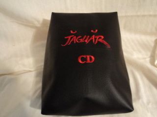    Atari Jaguar w/CD Dustcover Embroidered w/Red Thread NEW & NEAT