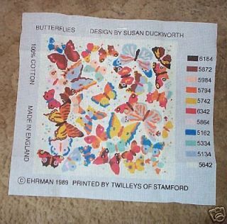 ehrman tapestry canvas only butterflies location united kingdom 