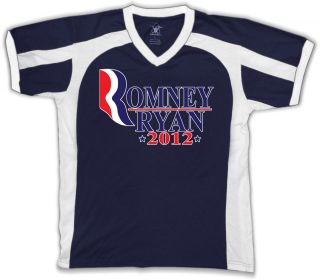 Mitt Romney R Logo Republican Party 2012 Election Mens V Neck Sport T 