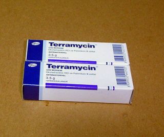Newly listed 2 Pack Terramycin Pet Eye Ointment 3.5 Gr Cat Dog Horse 