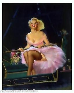PIN UP POSTER LADY ON A FERRIS WHEEL KITCHEN MAGNET OR TOOLBOX MAGNET