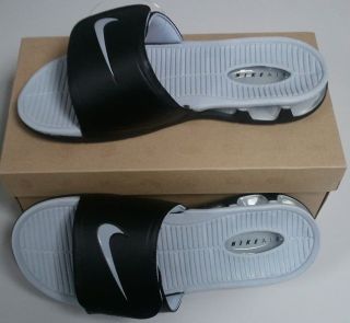 nike mens air experience slide sandal black grey sz 13