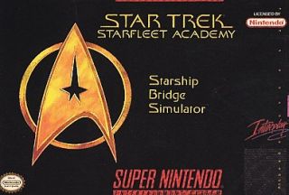 Star Trek Starfleet Academy Super Nintendo, 1994
