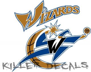 12 WASHINGTON WIZARDS NBA BASKETBALL WINDOW WALL DECAL