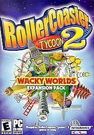 new pc roller coaster tycoon 2 wacky worlds exp pack