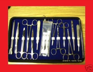 53 PC MINOR SURGERY STUDENT KIT VETERINARY SURGICAL DENTAL FORCEPS 