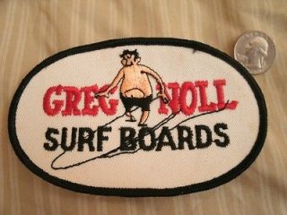 Vintage Authentic1960s Greg Noll Fatboy Surf Surfboard Patch