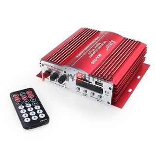   Channel Car Audio Power Amplifier Motorcycle Amp +  Player FM Radio