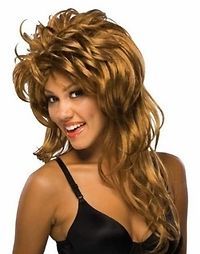 Tina Turner Rock Star Wig Halloween Holiday Costume Party Accessory