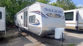 2013 Forest River Salem 36BHBS Bunkhouse Travel Trailer RV In Stock 
