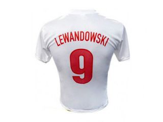 PLJ131 Poland   Lewandowski Jersey Shirt Trikot Kid Junior Polska