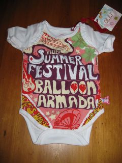 OililyMosa Embroidered Onesie Balloon Armada, Embroidered, 56,3 6 m