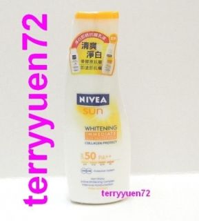 nivea sun block white whitening lotion spf50 pa++ 125ml from