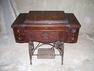 antique ruby treadle sewing machine time left $ 135 00