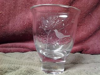 kosta boda etched glass bird vase sweden time left $