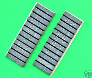 4oz weights self stick adhesive steel no lead qty24