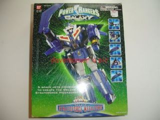 power rangers lost galaxy stratoforce megazord boxed time left $