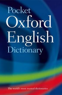 pocket oxford english dictionary from united kingdom  15 97 