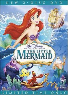 the little mermaid dvd with box cover 