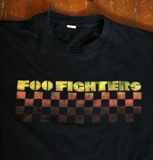 Vintage Foo Fighters concert tour t shirt 2007 Dave Grohl Licensed 
