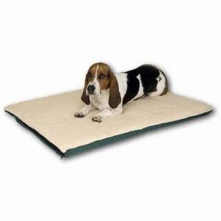 Pet Products Ortho Thermo Bed Large White and Green 24 x 37 x 3