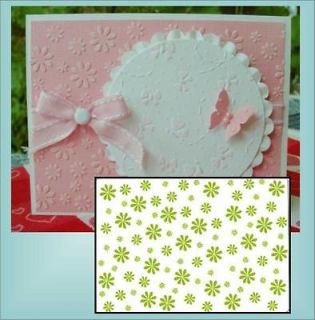 Newly listed Daisies Embossing Folder by Crafts Too for All Universal 