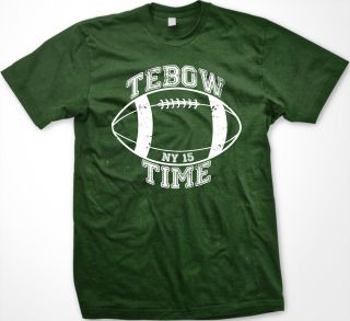 Tebow Time NY 15 American Football Design Mens T Shirt Tim Tebow Tees