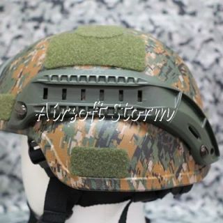 Airsoft SWAT Gear MSA Style Helmet Rail for MICH/ACH Helmet Olive Drab 