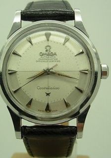 Vintage S.S Omega Constellation Pie Pan Automatic Men Watch RF 2852 