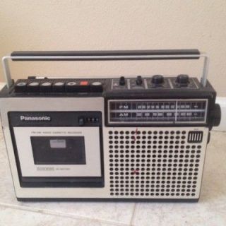 panasonic cassette tape recorder radio returns not accepted 1 bid