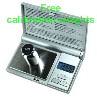 100g x 0.01g Digital Pocket Scale .01g Jewelry Scale with Calibration 