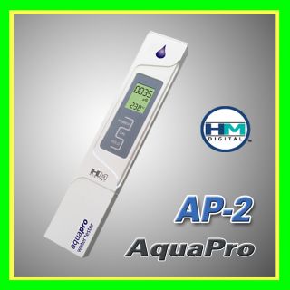 HM Digital AP 2 Water Quality Conductivity Temp Tester Meter EC 3 New 