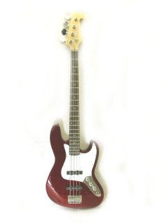 electric bass red maple rosewood 47 pj 4 string guitar