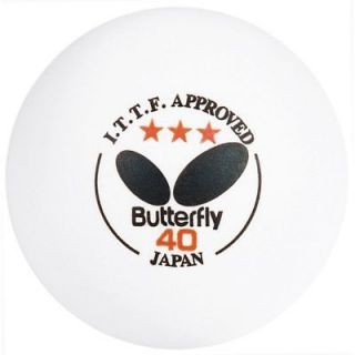 12 butterfly 3 star ittf ping pong balls table tennis