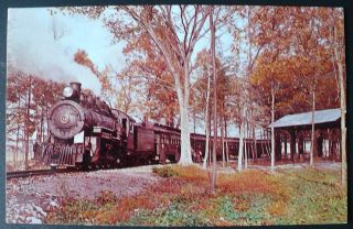1970s East Broad Top Railroad Train, Rockhill Furnace, Pennsylvania