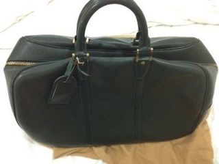 genuine louis vuitton taiga retro leather travel bag