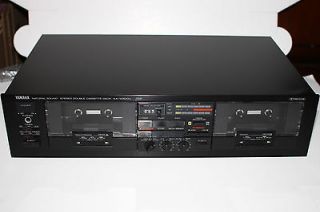 Vintage Yamaha Natural Sound Stereo Double Cassette Deck KX W500U