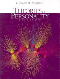 Theories of Personality with InfoTrac by Richard M. Ryckman 2003 