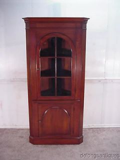 19128 pennsylv ania house solid cherry corner cabinet  