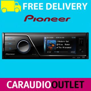 pioneer mvh 7300 car media receiver 3 screen usb ipod