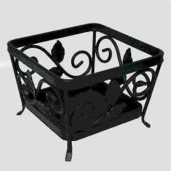   Wrought Iron Candle or Plant Stand   Hand Forged & Heavy New in Box