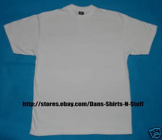 pack white wholesale tees bulk plain t shirts 6xl