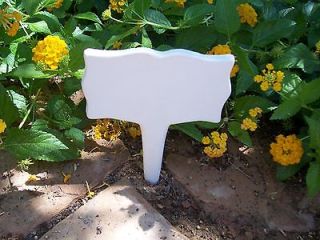 Concrete Plastic MOLD Unfinished Garden Stake, Sign, Plant Marker