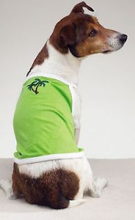   green TIKI Tank Dog Shirt Poodle Yorkie Shih tzu Poodle Pet Clothes