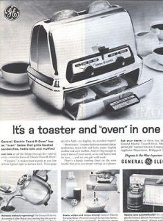 1960 lg b general electric toast r oven time left