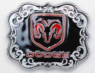 dodge limited edition pewter belt buckle nwts 3 x 2 25