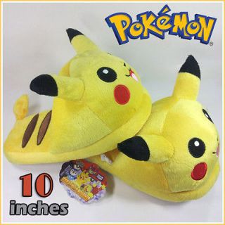 Nintendo Pokemon Pikachu Plush Soft Slippers Toy Collectible 10 for 